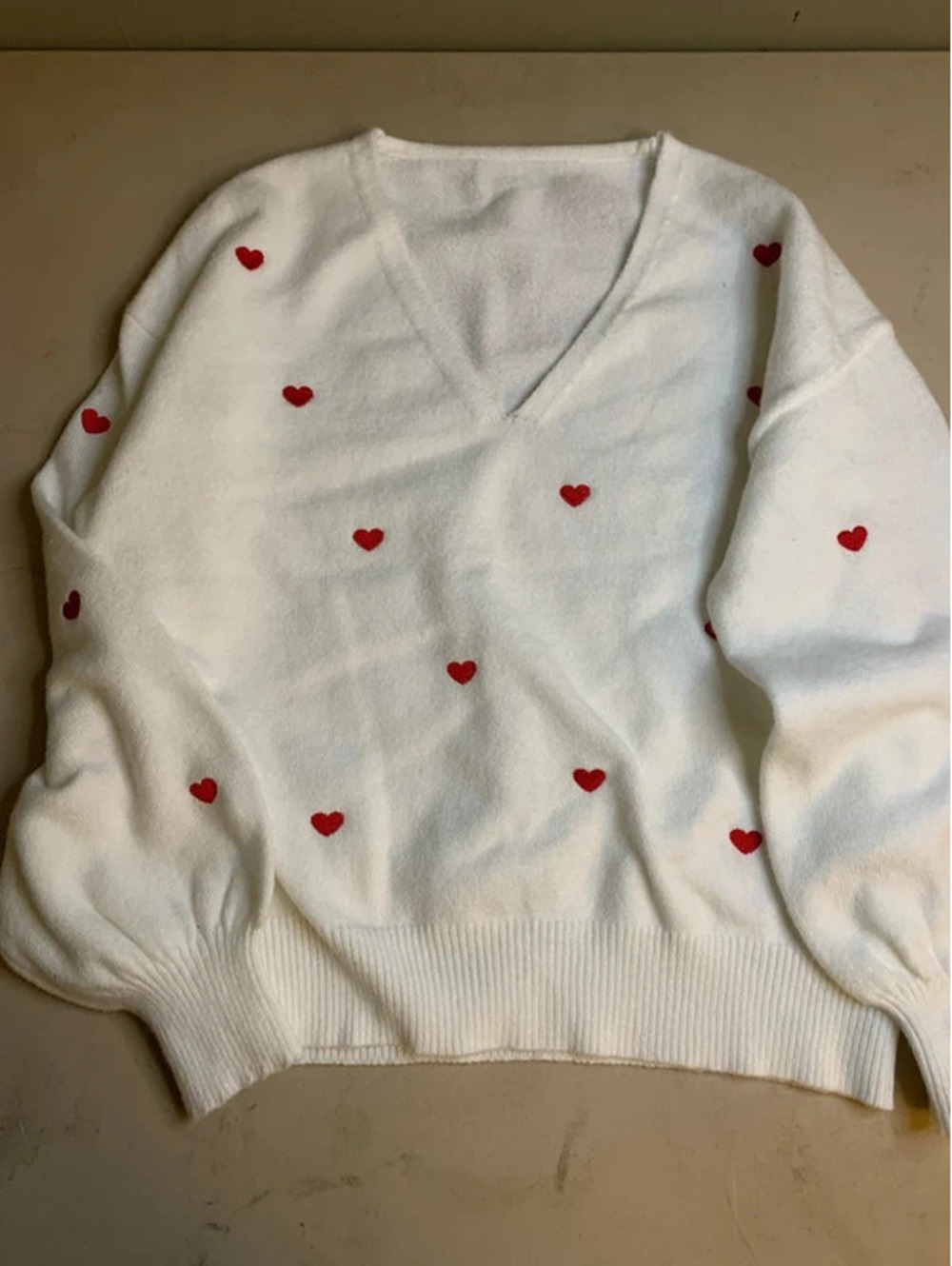 Allisonskye vneck sweater Sz S